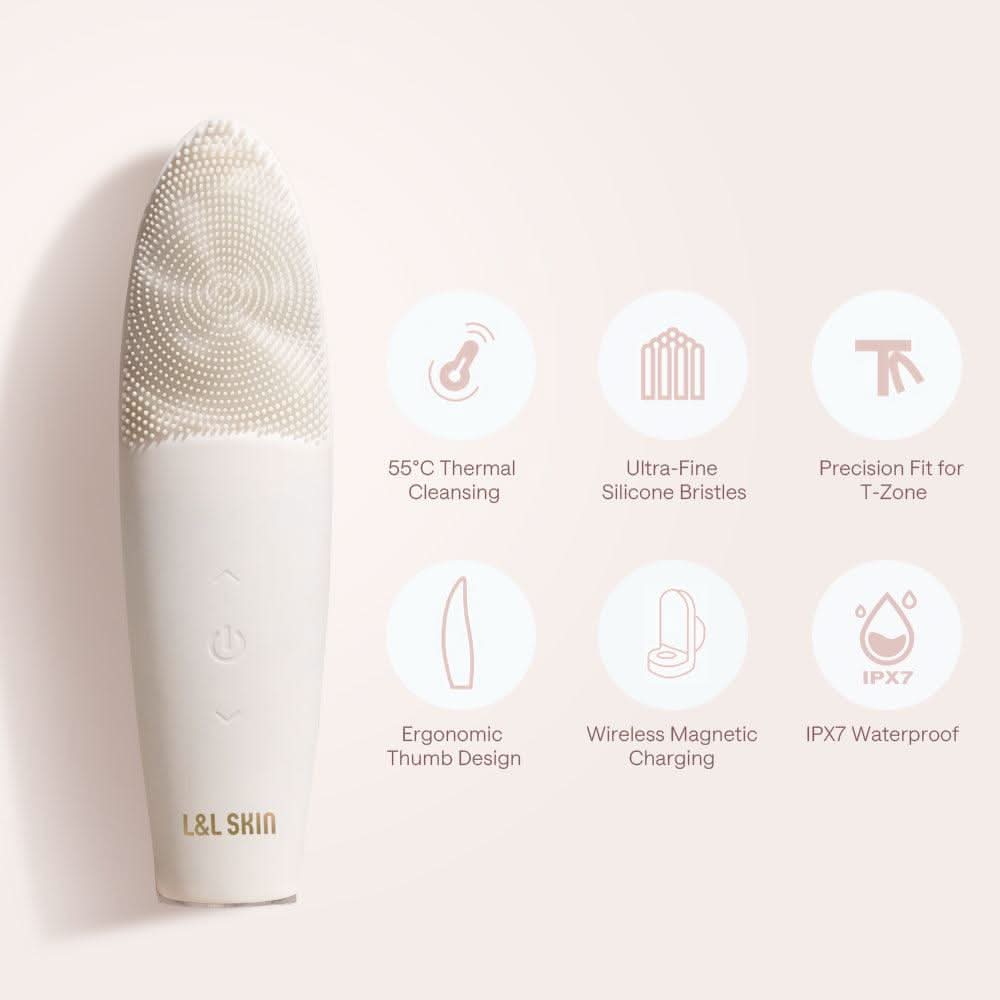 EMI Pro - Heating Silicone Facial Cleansing Brush