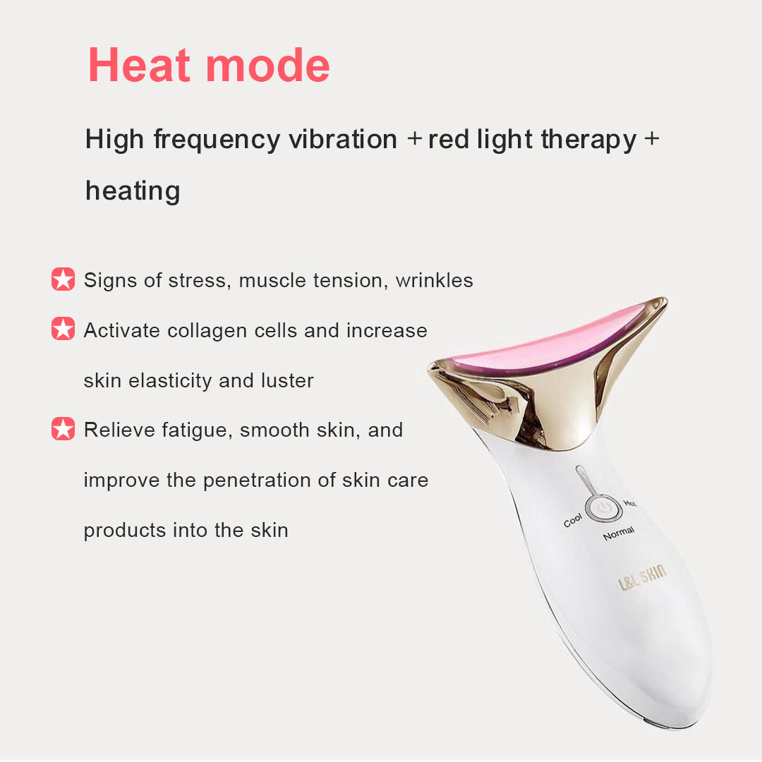 red light therapy face massage