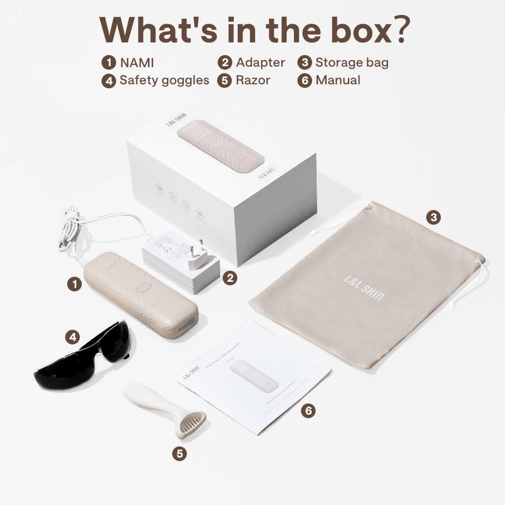 NAMI IceSmooth Hair Removal IPL Device