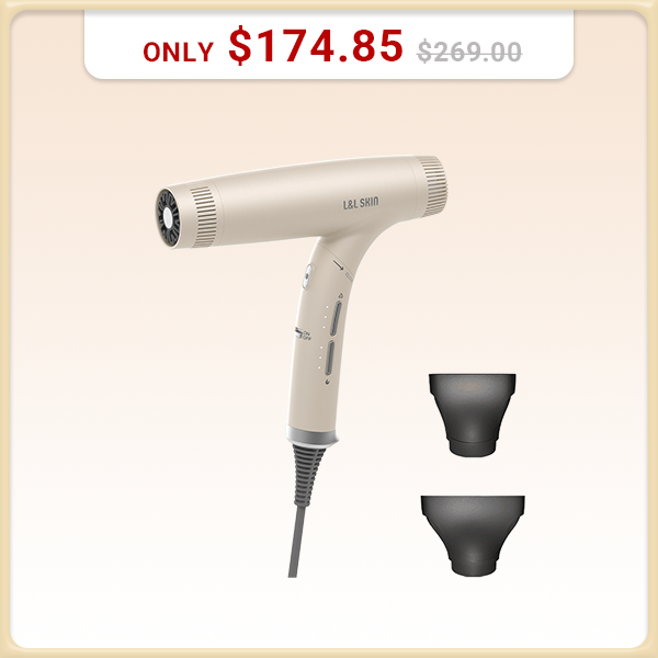 RIKA Ionic Hair Dryer Compact High Speed Powerful Blow Dry| L&L