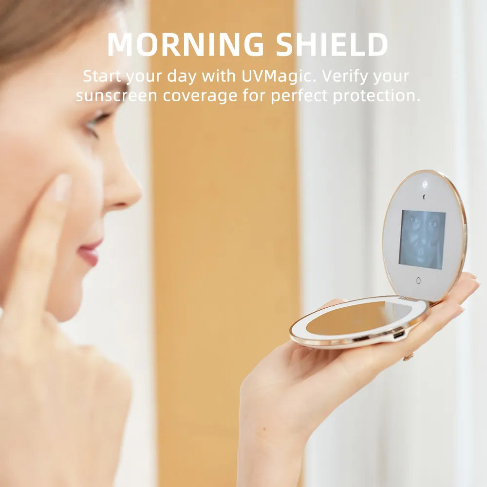 UVMagic Mirror & Hazumi M Fascia Massager Kit | L&L SKIN – Japan