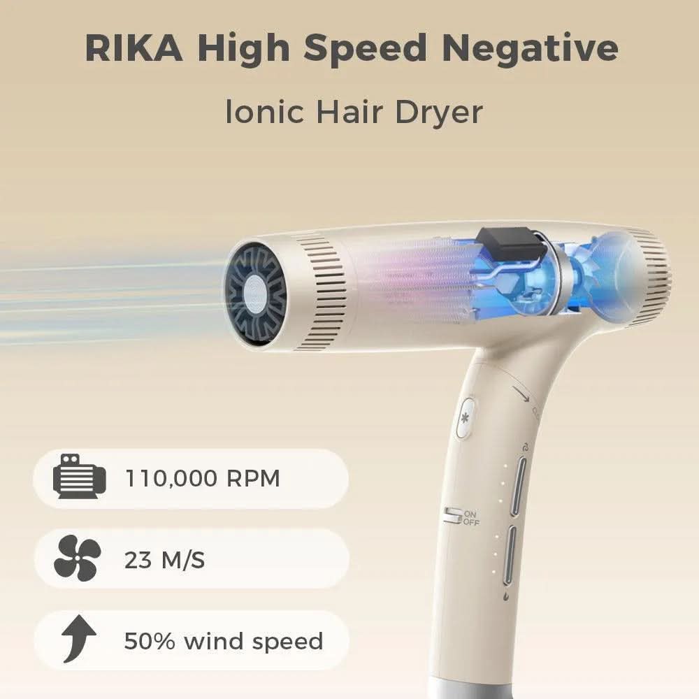 RIKA - High Speed Brushless Motor Hair Dryer
