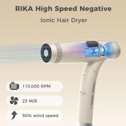 RIKA - High Speed Brushless Motor Hair Dryer