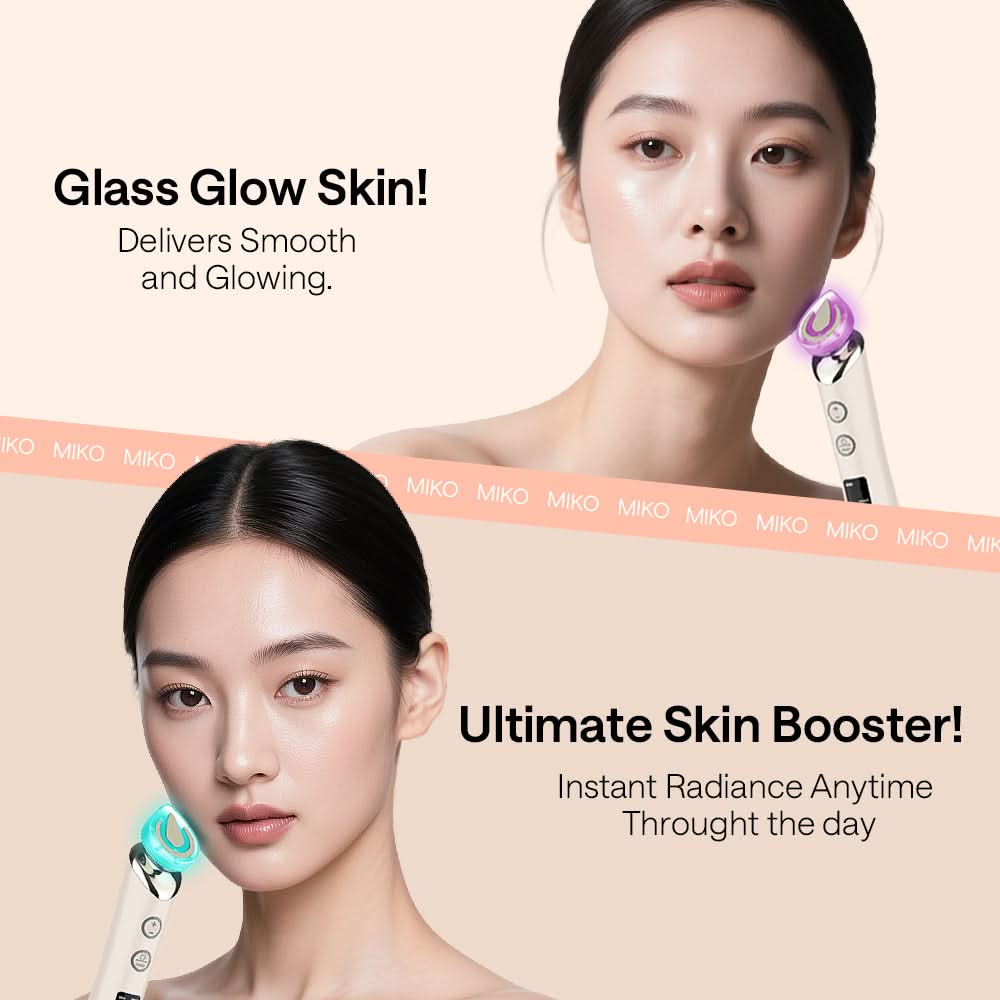MIKO 4-in-1 Flawless Skin Device | EP/ LED Technology for Radiant