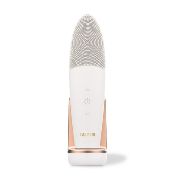 EMI Pro - Heating Silicone Facial Cleansing Brush- White