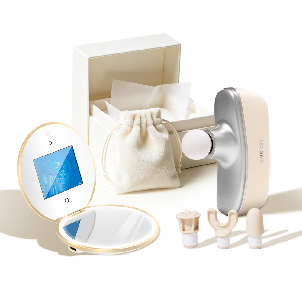 UVMagic Mirror & Hazumi M Fascia Massager Kit
