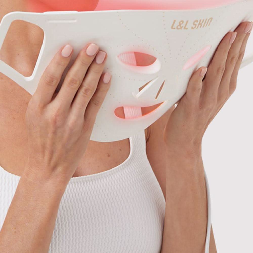 L&L SKIN LED Light Therapy Face Mask | Anti-aging | Acne-Clearing ...