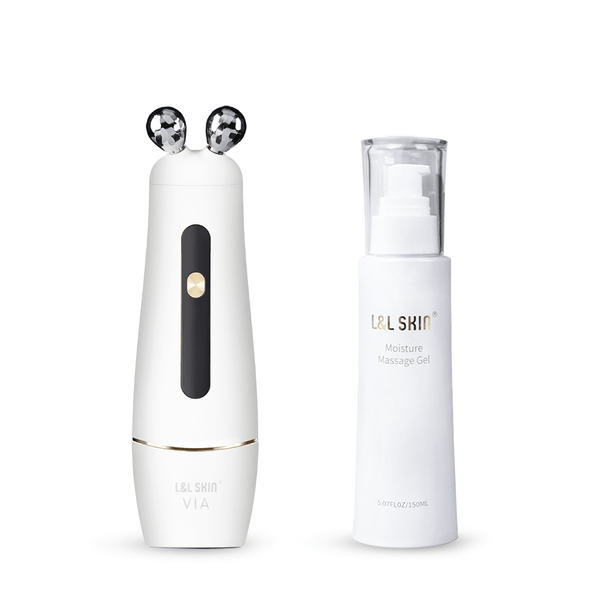L&L Skin 3-in-1 Beauty device & Moisture Massage Gel Kit