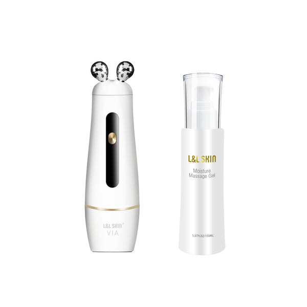 L&L Skin 3-in-1 Beauty device & Moisture Massage Gel Kit