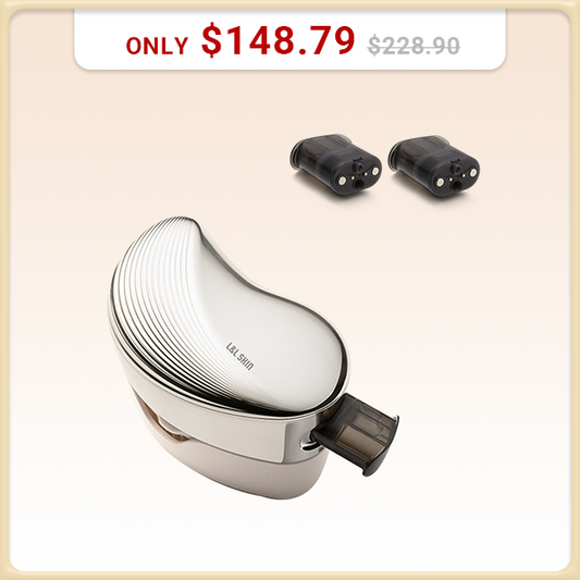 KUMI Electric Detangling Brush + Oil Capsule Set