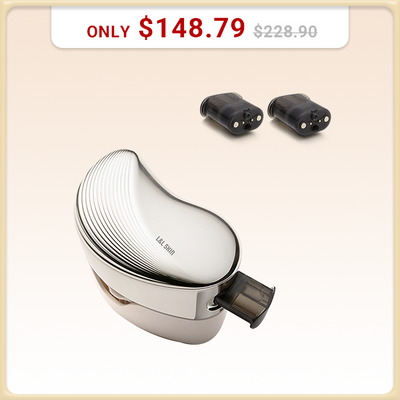 KUMI Electric Detangling Brush + Oil Capsule Set