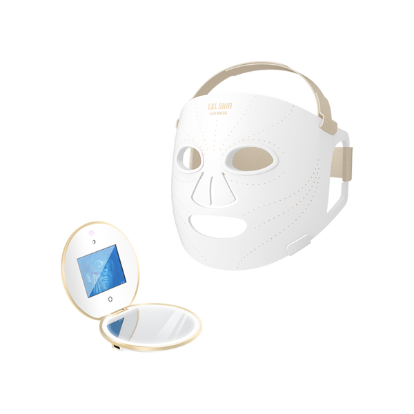 LUMI led mask + UVmigic mirror skincare kit