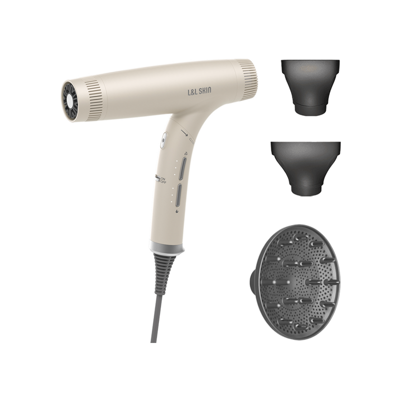 RIKA - High Speed Brushless Motor Hair Dryer + Diffuser Set